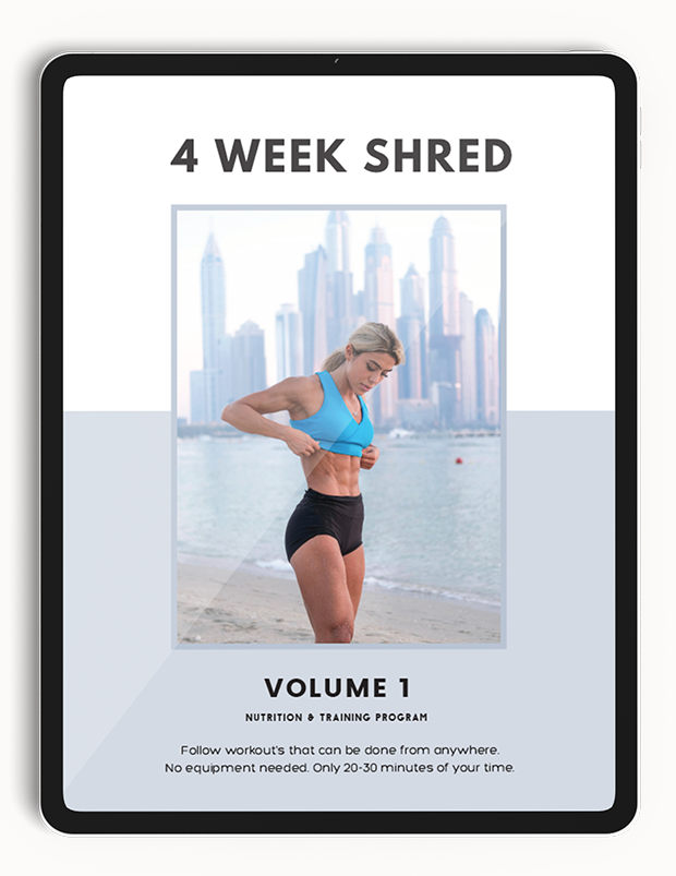 4 Week Shred Program Vol. 1