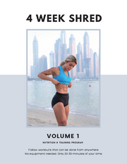 4 Week Shred Program Vol. 1
